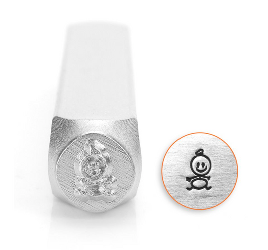 Baby 6 mm Design Stamp for Metal Stamping by ImpressArt