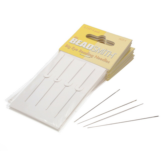 Big Eye Beading Needles 5.5 cm Pack of 4
