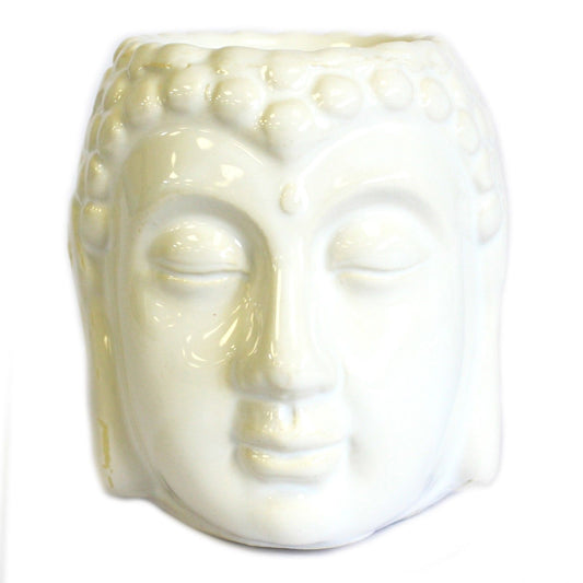 Buddha White Oil Burner 