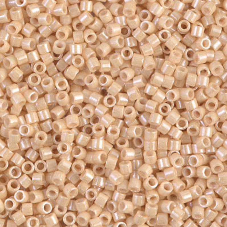 Ceylon Beige DB205 Miyuki Delica 11/0 Japanese Cylinder Beads 10 grams