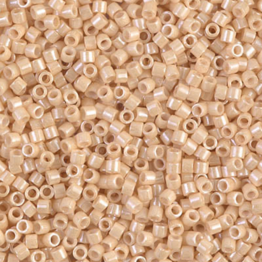 Ceylon Beige DB205 Miyuki Delica 11/0 Japanese Cylinder Beads 10 grams