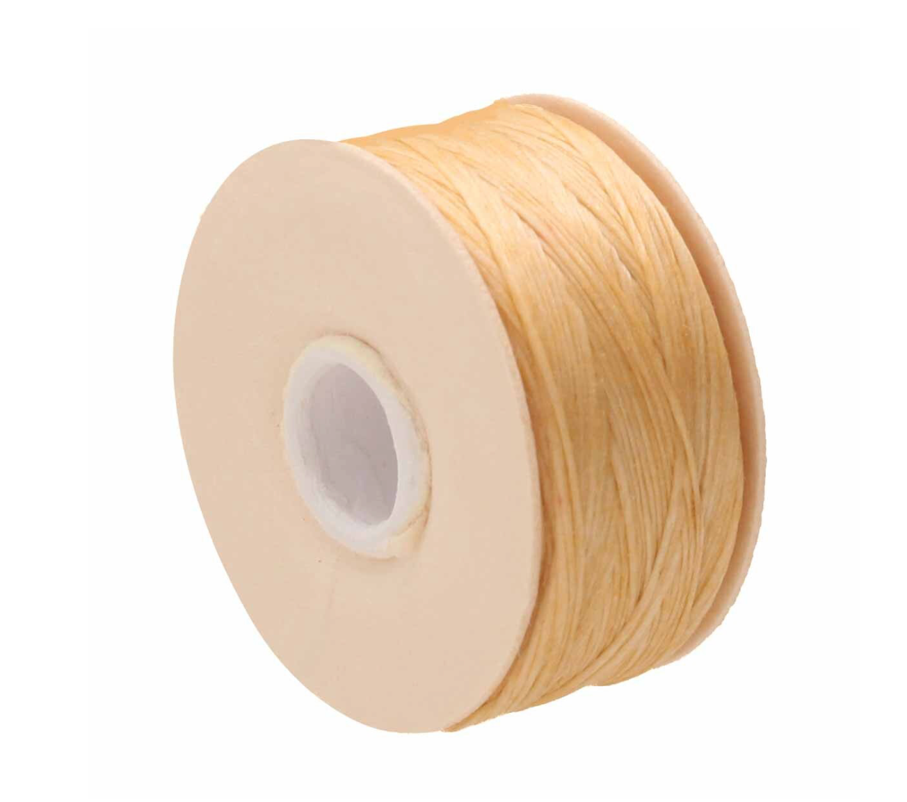 Champagne Nymo Beading Thread Size B - One Bobbin