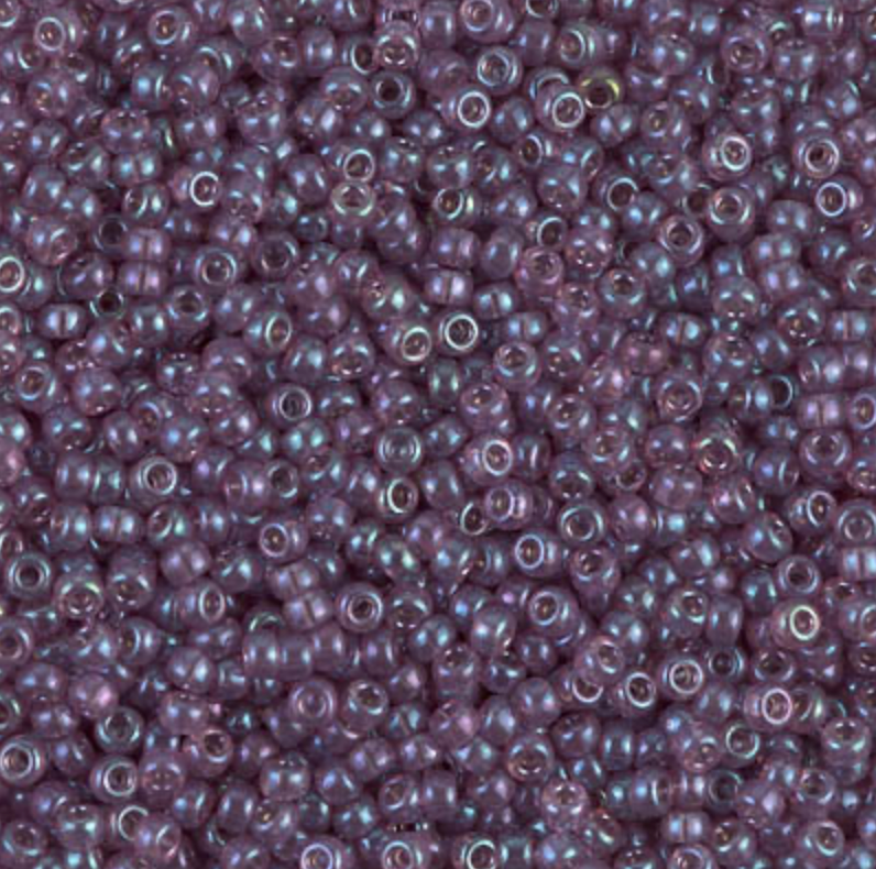 Dark Amethyst Gold Luster 11-0318 Miyuki 11/0 Round Japanese Seed Beads 20 grams