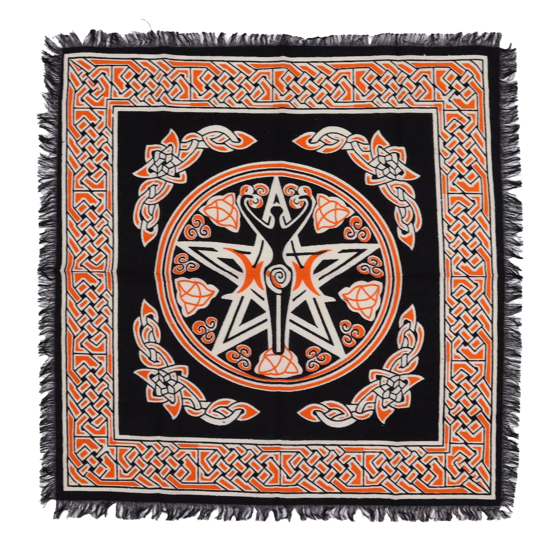 Esoteric Fringed Altar Cloth -  Earth Mother