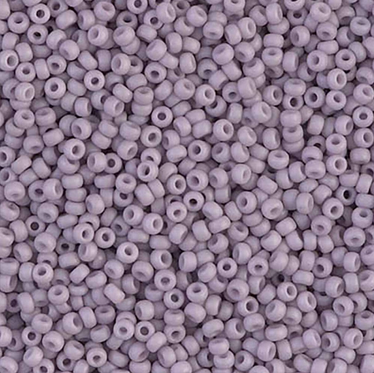 Fancy Frosted Mauve 11-2025 Miyuki 11/0 Round Japanese Seed Beads 20 grams