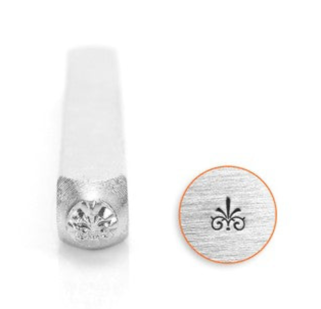 Flourish G 3mm Design Stamp for Metal Stamping by ImpressArt 