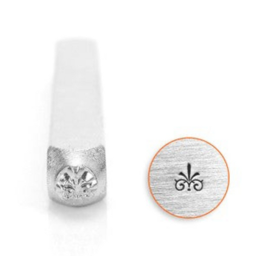 Flourish G 3mm Design Stamp for Metal Stamping by ImpressArt 