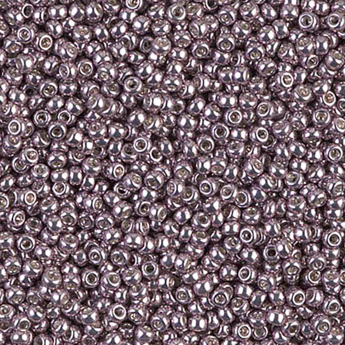Galvanised Dusty Lilac 11-1062D Miyuki 11/0 Round Japanese Seed Beads 20 grams