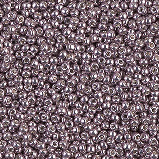 Galvanised Dusty Lilac 11-1062D Miyuki 11/0 Round Japanese Seed Beads 20 grams
