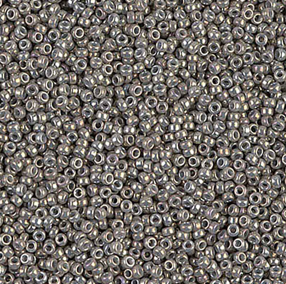 Galvanised Grey Luster 11-1865 Miyuki 11/0 Round Japanese Seed Beads 20 grams