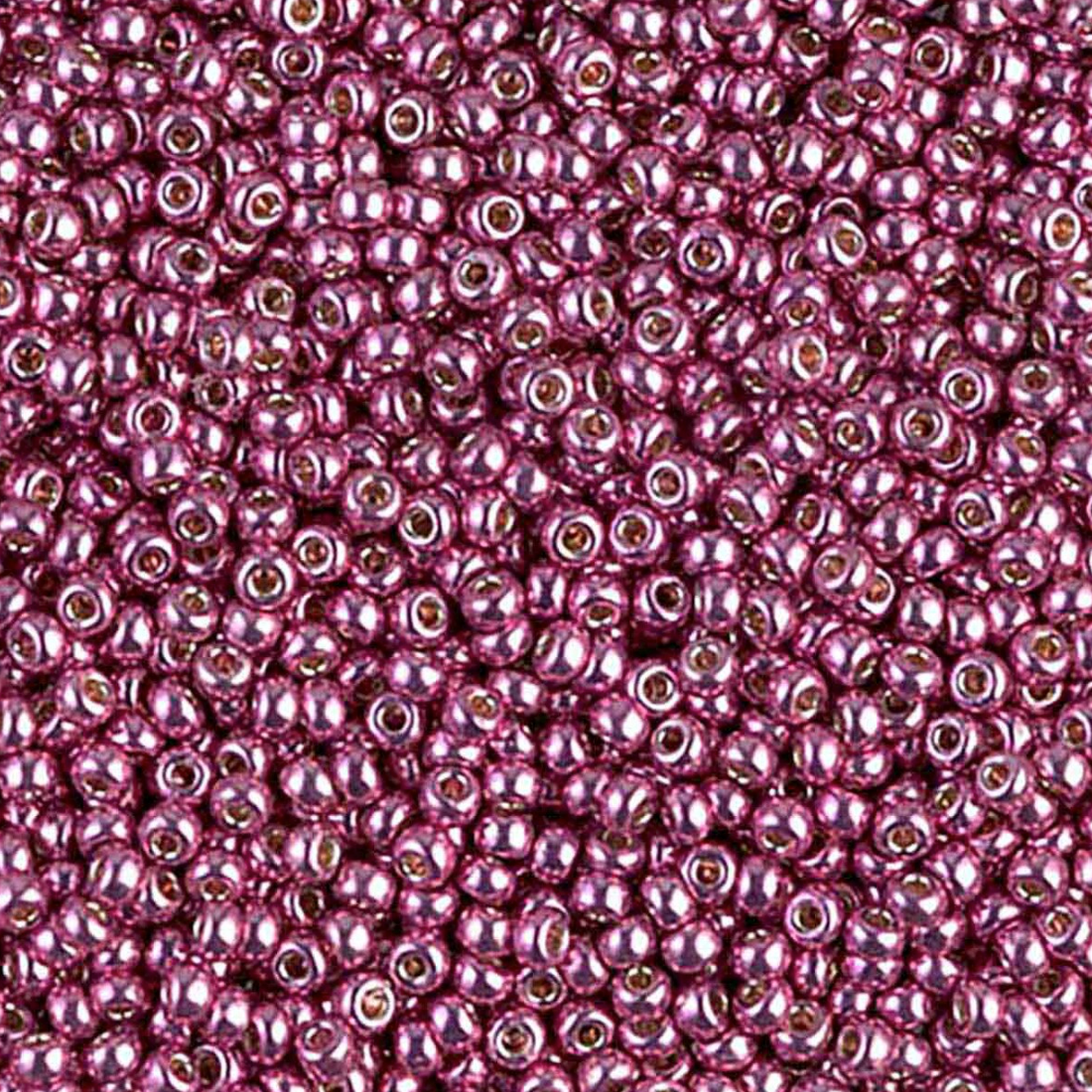 Galvanised Hot Pink Duracoat 11-4210 Miyuki 11/0 Round Japanese Seed Beads 20 grams