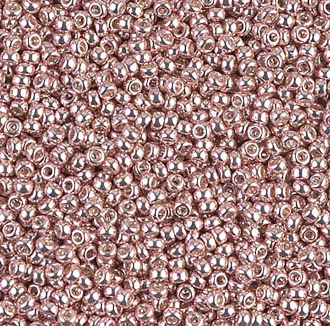Galvanised Light Rose 11-1086 Miyuki 11/0 Round Japanese Seed Beads 20 grams