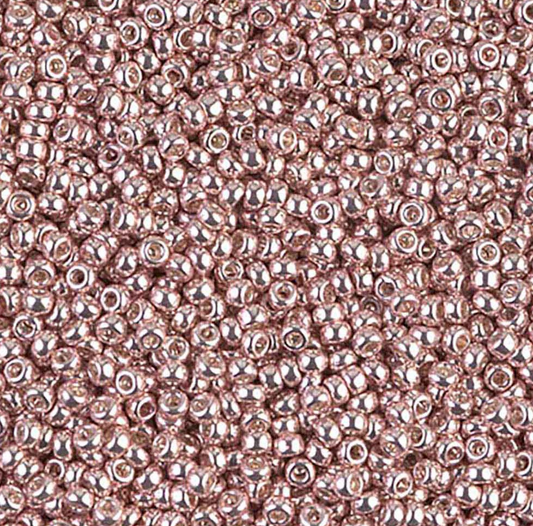 Galvanised Light Rose 11-1086 Miyuki 11/0 Round Japanese Seed Beads 20 grams
