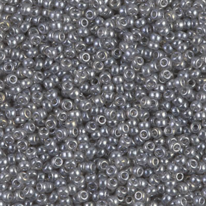 Grey Luster 11-0368 Miyuki 11/0 Round Japanese Seed Beads 20 grams