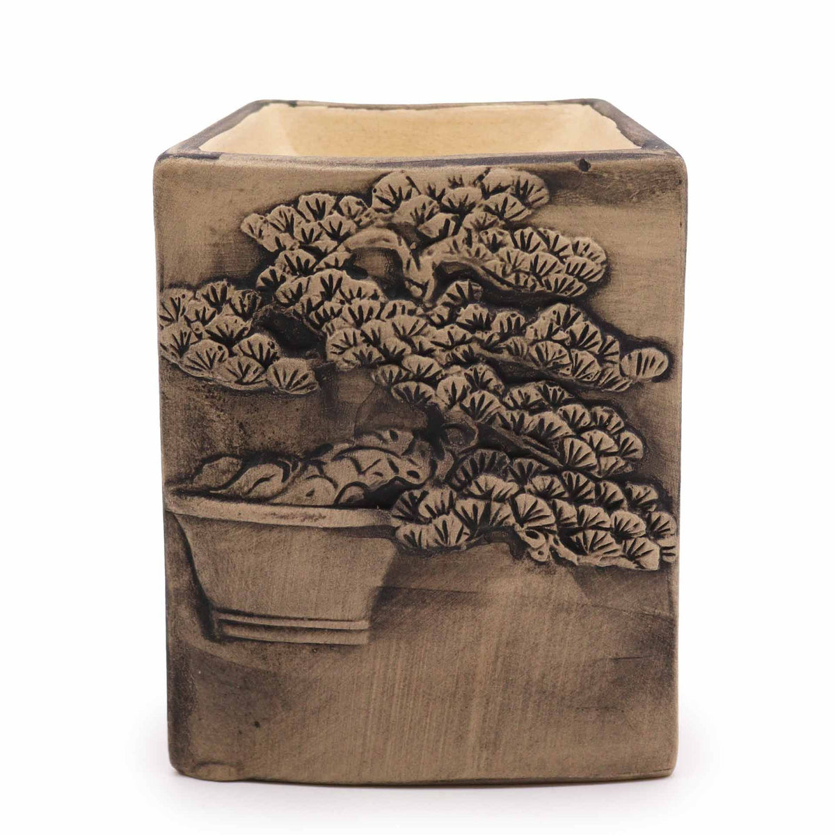 Hand Painted Bonsai Burner Slate Colour