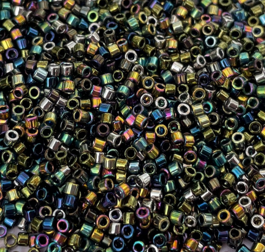 Heavy Metal Mix DBM-MIX23 Miyuki Delica 10/0 Japanese Cylinder Beads 10 grams