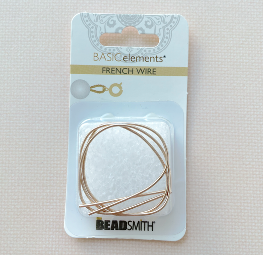 0.9mm Fine French Wire Gold Colour Gimp Bullion Wire
