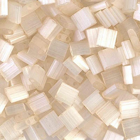Ivory Mist Miyuki Tila Beads 8 grams