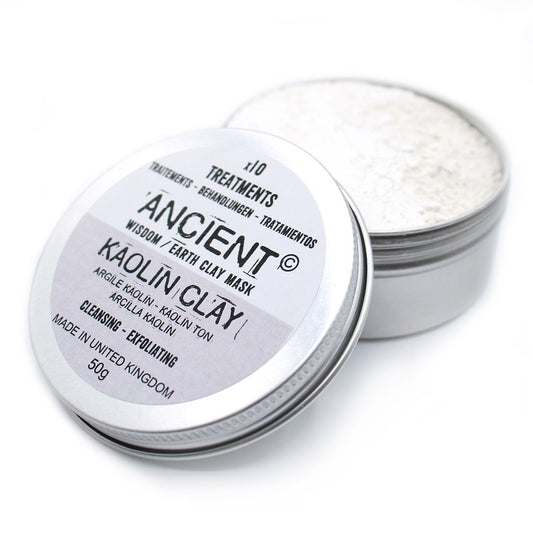 Kaolin Clay Purifying, Cleansing, Exfoliating Face Mask 50g