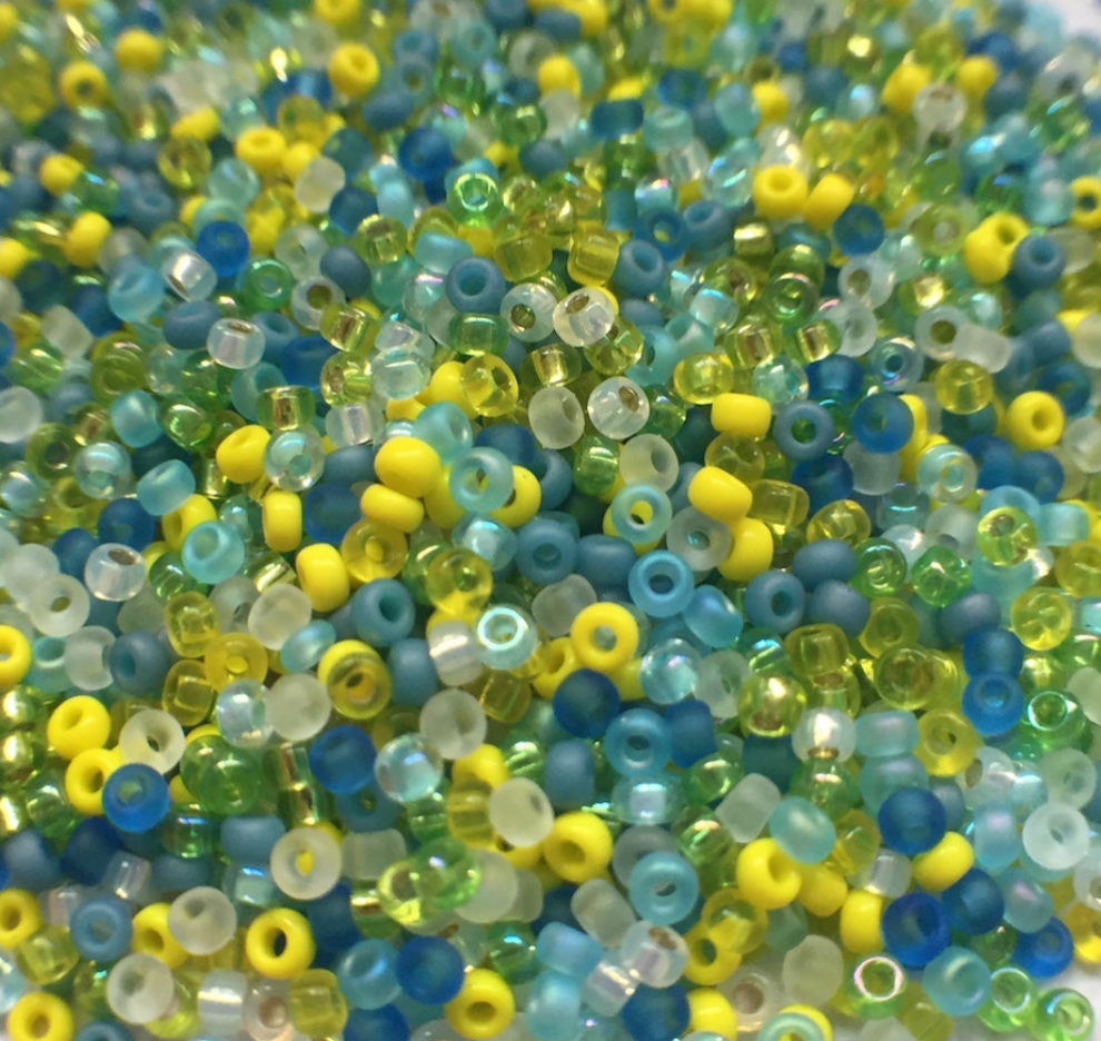Lagoon Mix 11-MIX06 Miyuki 11/0 Round Japanese Seed Beads 20 grams