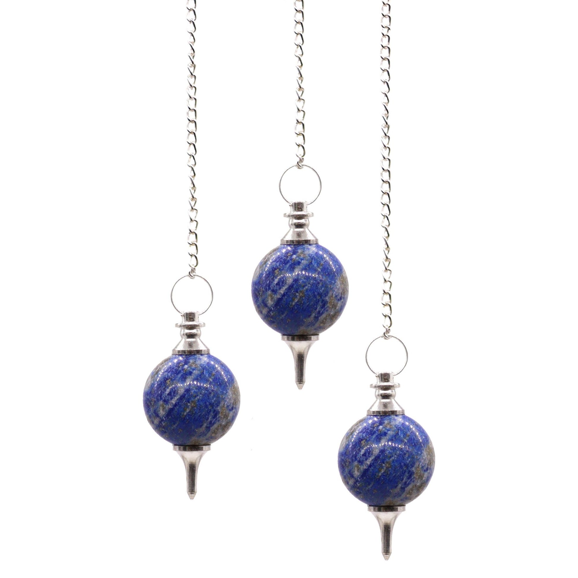 Lapis Sphere Pendulum - One Pendant
