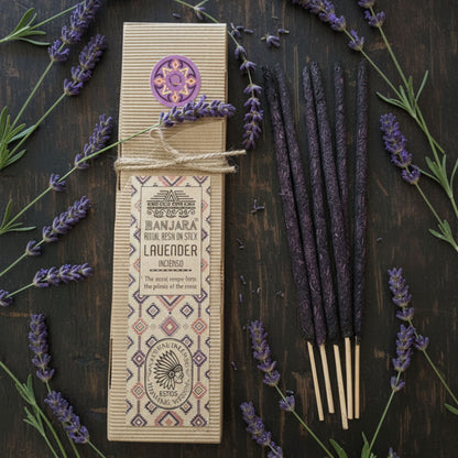 Lavender Ritual Resin on Stick