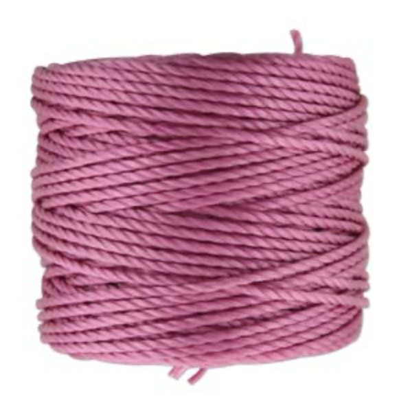 Light Orchid S-LON 0.9 mm Macrame Cord Tex 400