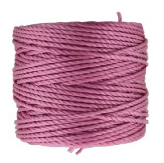 Light Orchid S-LON 0.9 mm Macrame Cord Tex 400