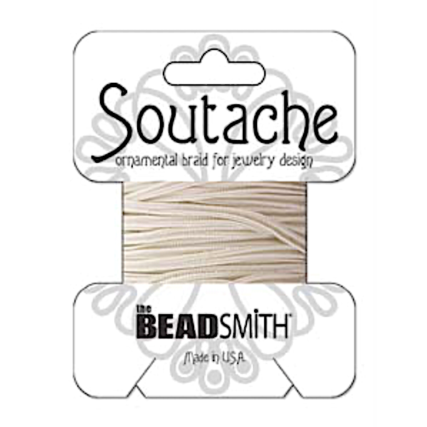 Linen 3mm Rayon Soutache Cord 3 yards