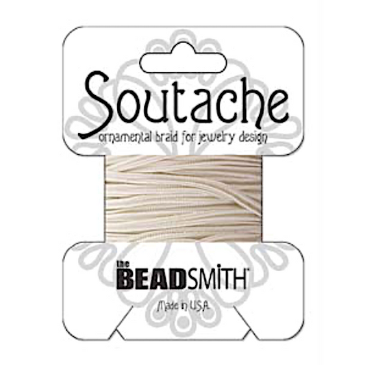 Linen 3mm Rayon Soutache Cord 3 yards