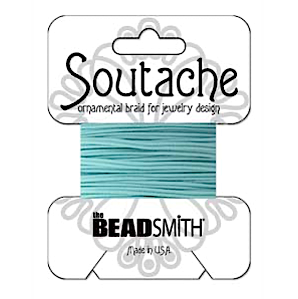 Marine Blue 3mm Rayon Soutache Cord 3 yards