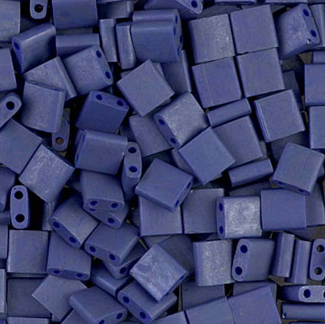 Matte Cobalt Miyuki Tila Beads 8 grams