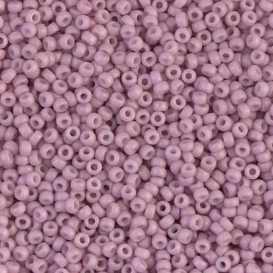 Matte Opaque Light Rose 11-2024 Miyuki 11/0 Round Japanese Seed Beads 20 grams