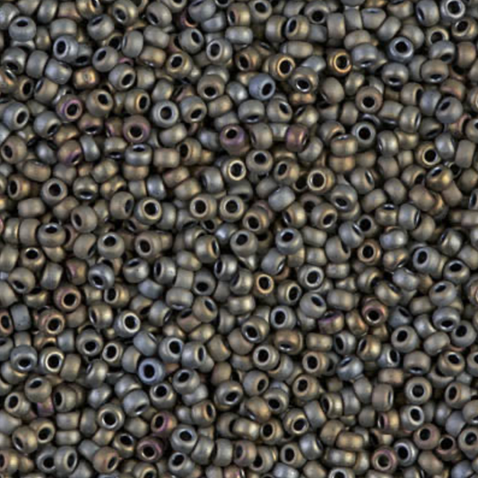 Matte Silver Grey 11-2012 Miyuki 11/0 Round Japanese Seed Beads 20 grams