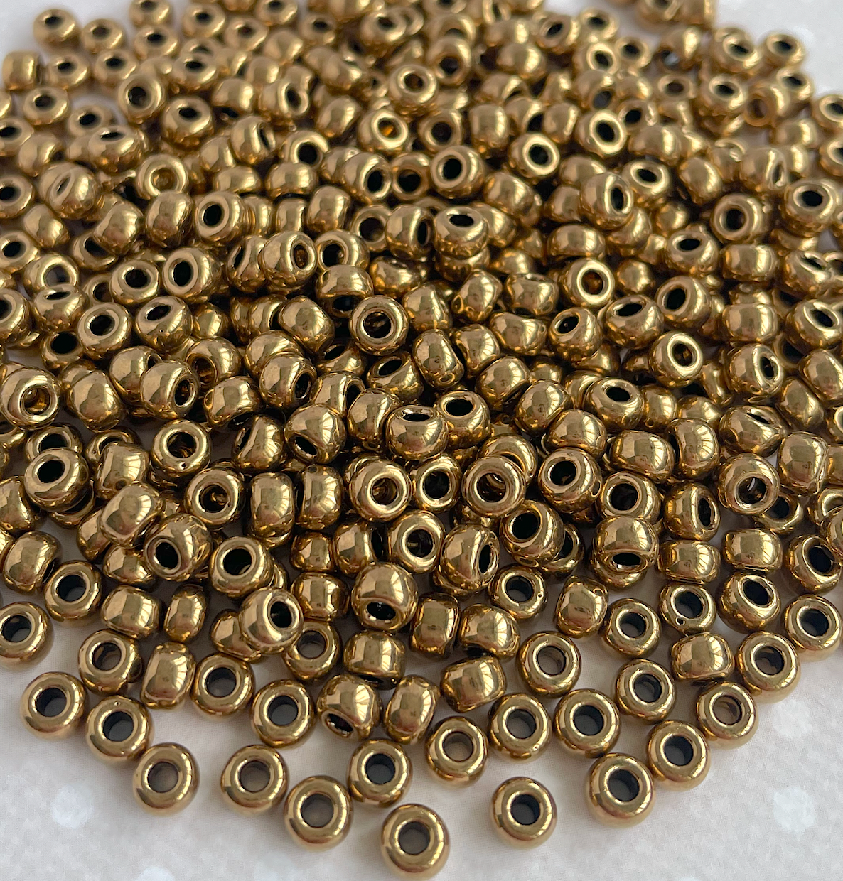 Metallic Bronze 6-457 Miyuki 6/0 Round Japanese Seed Beads