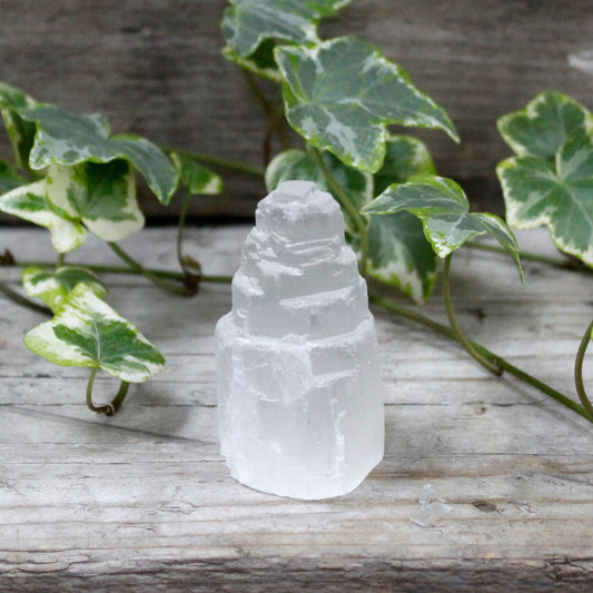 Natural Healing Selenite Tower - 5 cm