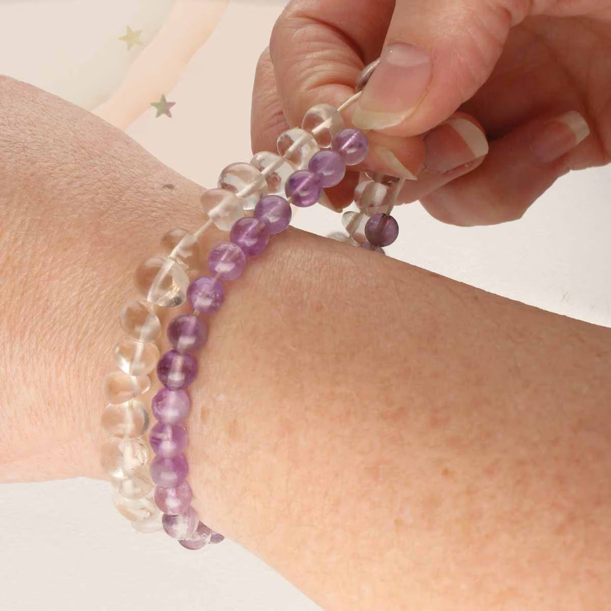 White Opelon 0.7mm Elastic Thread Stretch Jewellery Cord 5 meters