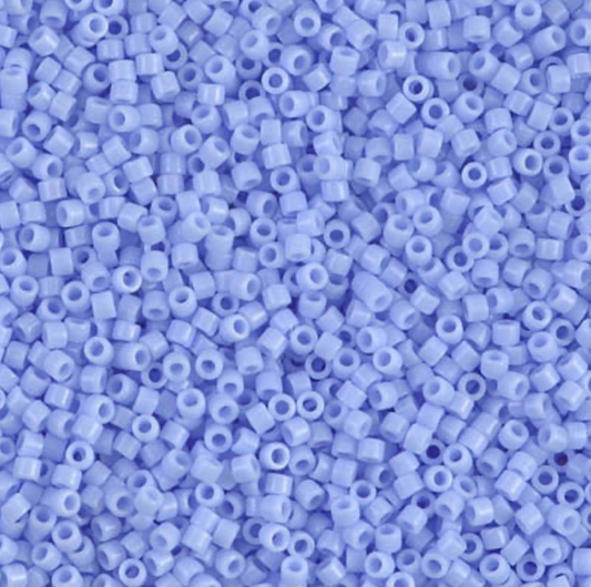 Opaque Agate Blue DB1137 Miyuki Delica 11/0 Japanese Cylinder Beads 10 grams