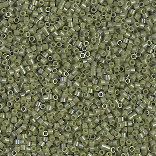Opaque Cactus Luster DBS0263 Miyuki Delica 15/0 Japanese Cylinder Beads 7 grams