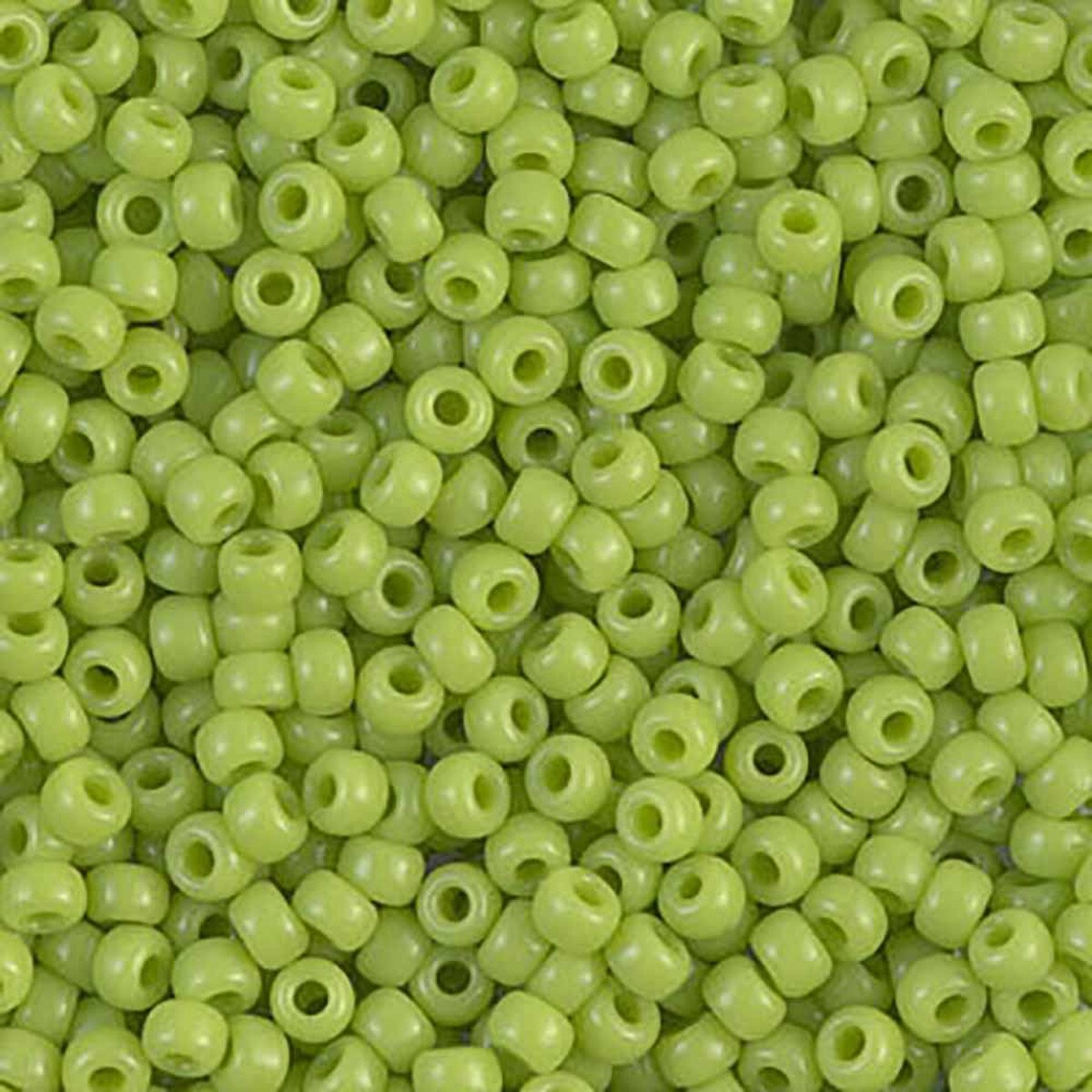 Opaque Chartreuse 8-0416 Miyuki 8/0 Round Japanese Seed Beads 20 grams