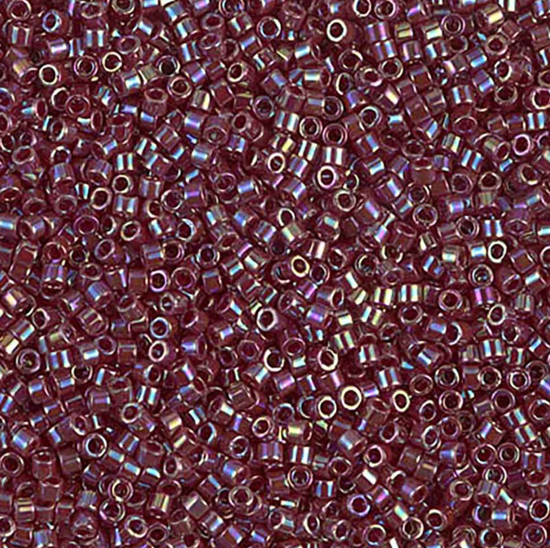 Opaque Currant AB DB1574 Miyuki Delica 11/0 Japanese Cylinder Beads 10 grams