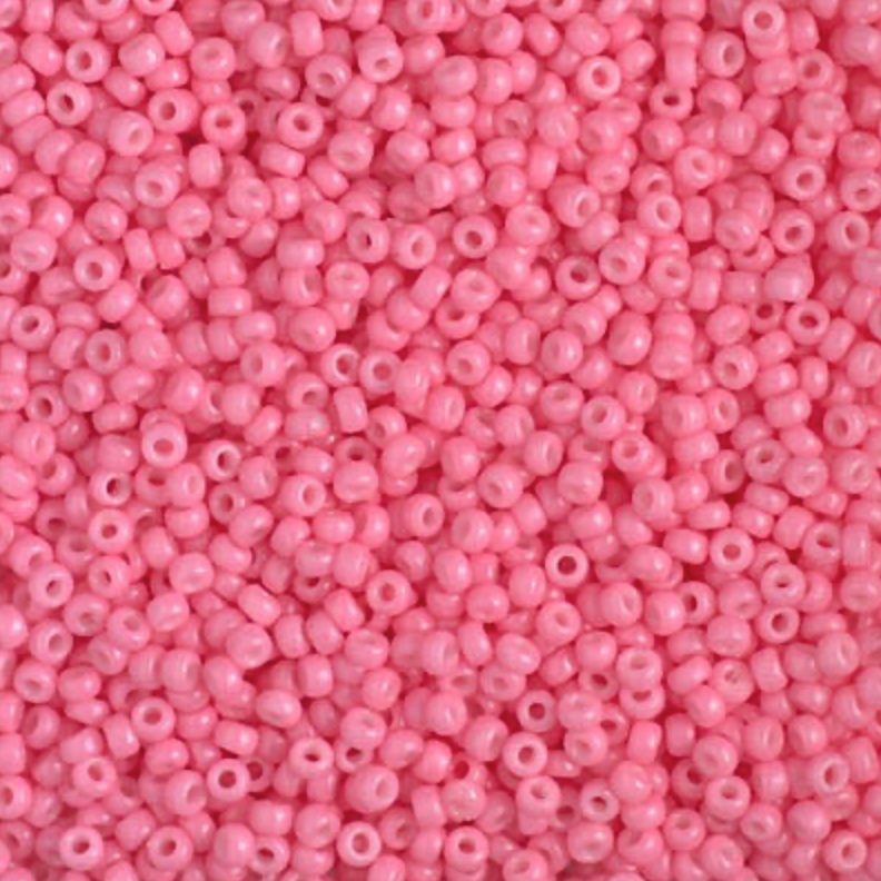 Opaque Dyed Party Pink Duracoat 11-4467 Miyuki 11/0 Round Japanese Seed Beads 20 grams
