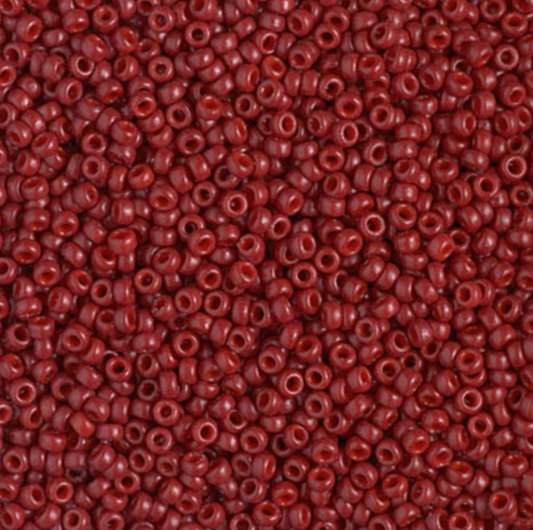 Opaque Jujube Duracoat 11-4469 Miyuki 11/0 Round Japanese Seed Beads 20 grams