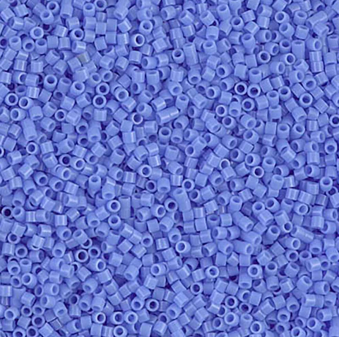 Opaque Light Sapphire DBS0730 Miyuki Delica 15/0 Japanese Cylinder Beads 7 grams