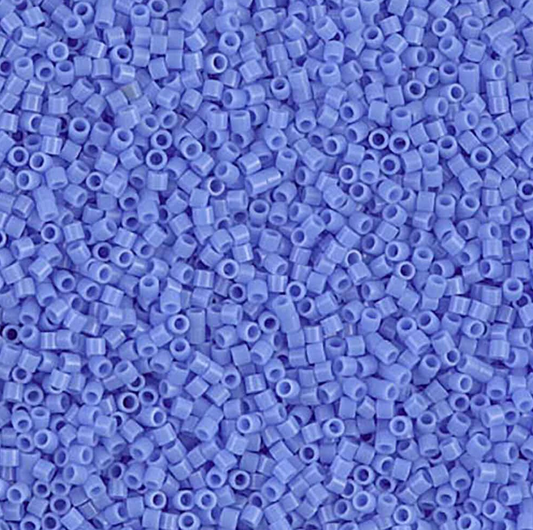 Opaque Light Sapphire DBS0730 Miyuki Delica 15/0 Japanese Cylinder Beads 7 grams