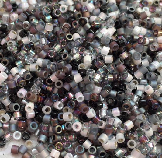 Pebble Stone Mix DBM-MIX13 Miyuki Delica 10/0 Japanese Cylinder Beads 10 grams
