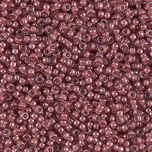 Rose Lined Amethyst 11-0364 Miyuki 11/0 Round Japanese Seed Beads 20 grams