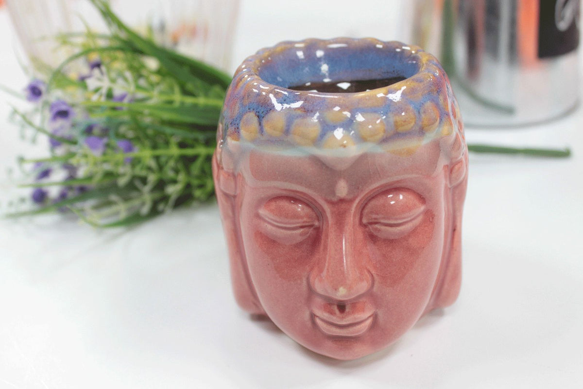 Rose & Teal Buddha Oil Burner
