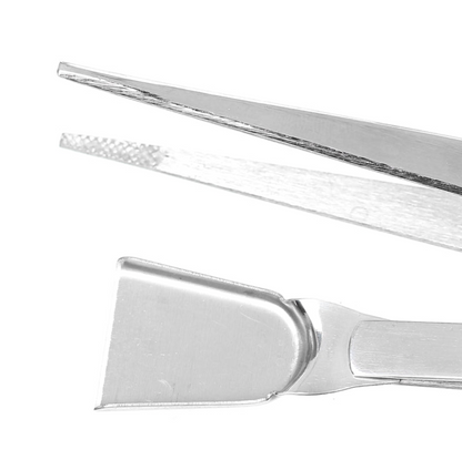 Stainless Steel Tweezers with a Scoop