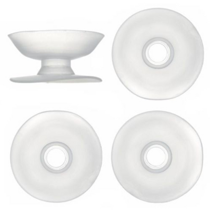 Large 67 mm Kumihimo Silicone Bobbins Pack of 2